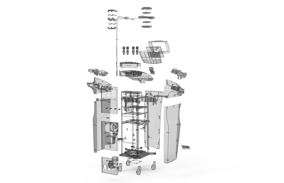 結(jié)構(gòu)設(shè)計(jì),機(jī)構(gòu)設(shè)計(jì),纖體瘦身儀結(jié)構(gòu)設(shè)計(jì)
