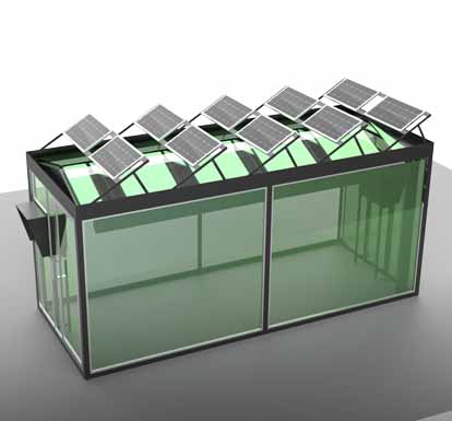 農(nóng)業(yè)項(xiàng)目太陽(yáng)能玻璃房設(shè)計(jì)
