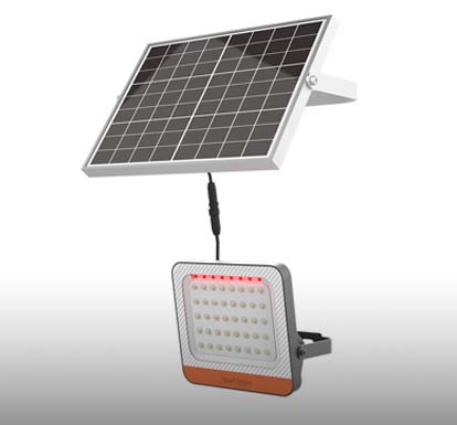 太陽能投光燈設計-金蟬燈