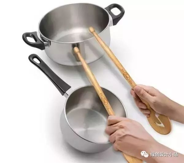 鼓槌木勺子，設(shè)計(jì)師的童趣設(shè)計(jì)